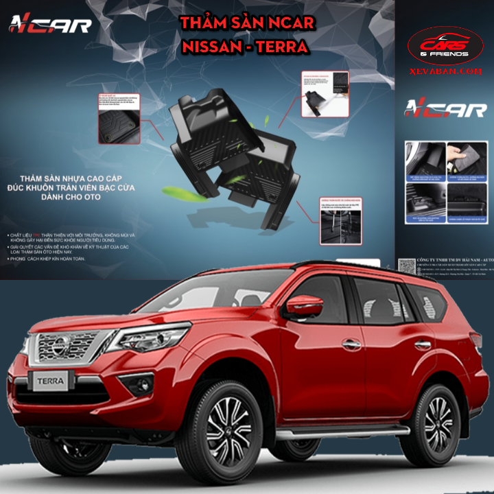 Thảm sàn Ncar cho NISSAN TERRA
